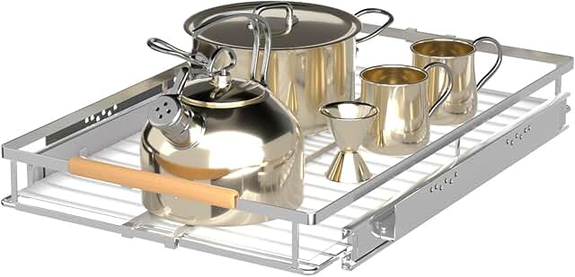 Adjustable Heavy Duty Pull Out Drawer Organizer