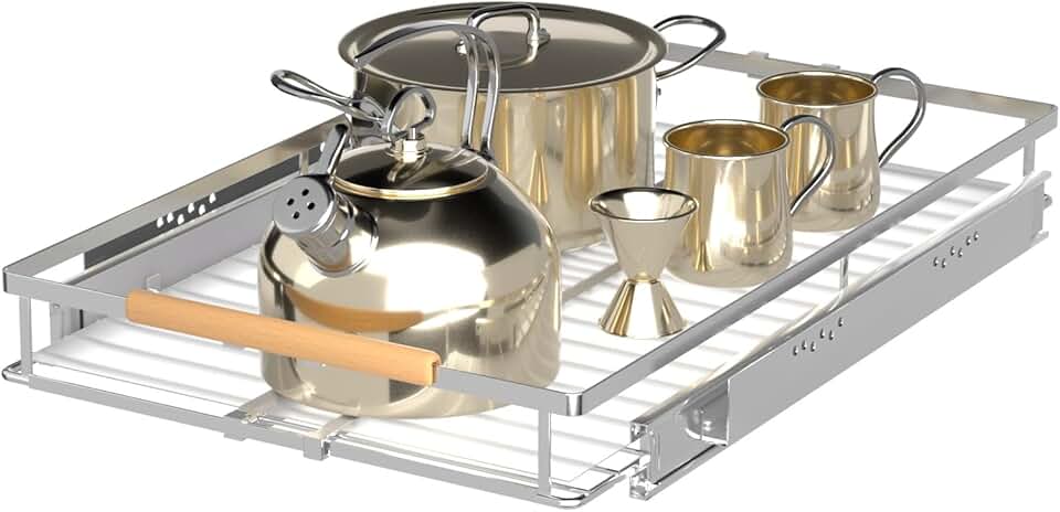 Adjustable Heavy Duty Pull Out Drawer Organizer