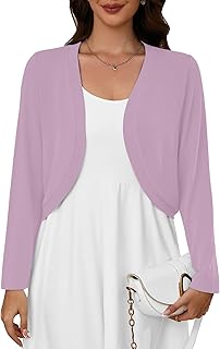 Women's Lightweight Long Sleeve Knit Shrug