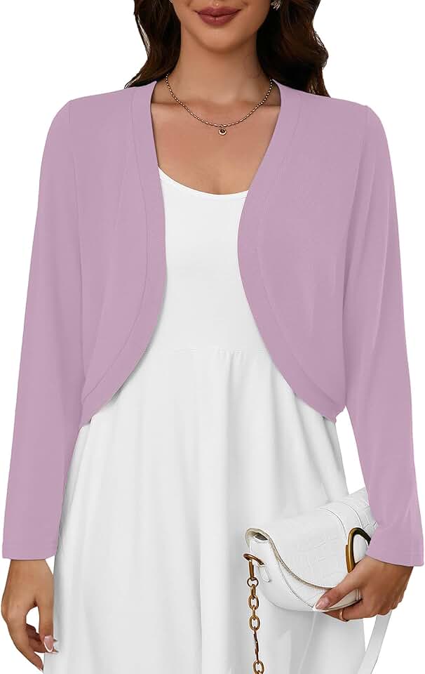 Women's Lightweight Long Sleeve Knit Shrug