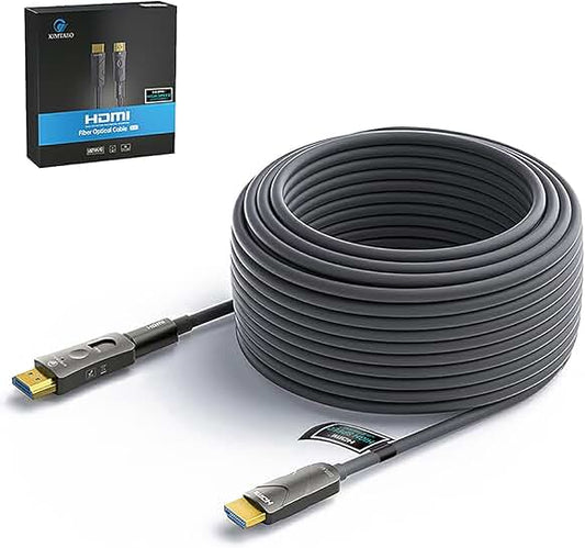 100 ft Fiber Optic HDMI 2.0 Cable for 4K Displays