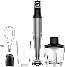 Handheld 1100W 5-in-1 Immersion Blender with Accessories