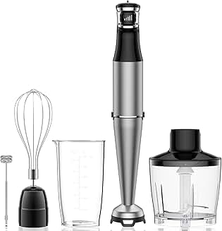 Handheld 1100W 5-in-1 Immersion Blender with Accessories