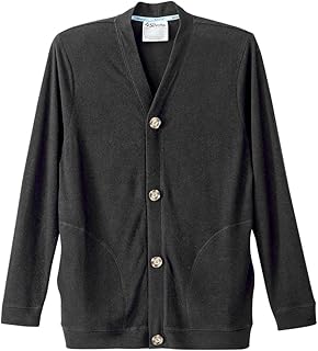 Men's cardigan with magnetic buttons