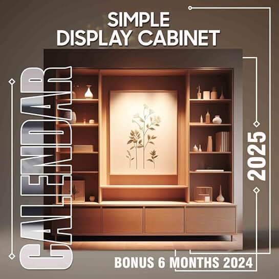Simple Display Cabinet for 2025 with Minimalist Design