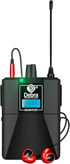 D Debra Bodypack with Earphone for ER-202 & ER-102 Mono Wireless System