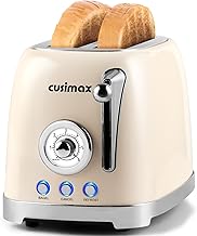 2-Slice Stainless Steel Toaster with Wide Slots
