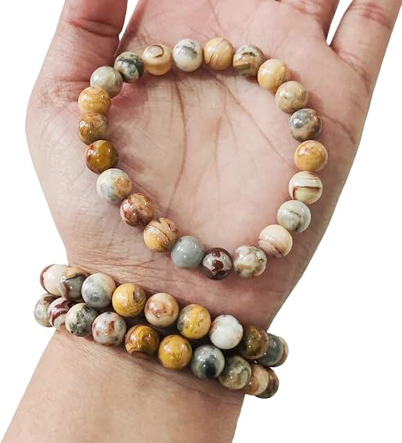 Natural Beads Healing Crystal Bracelet for Wealth and Chakra