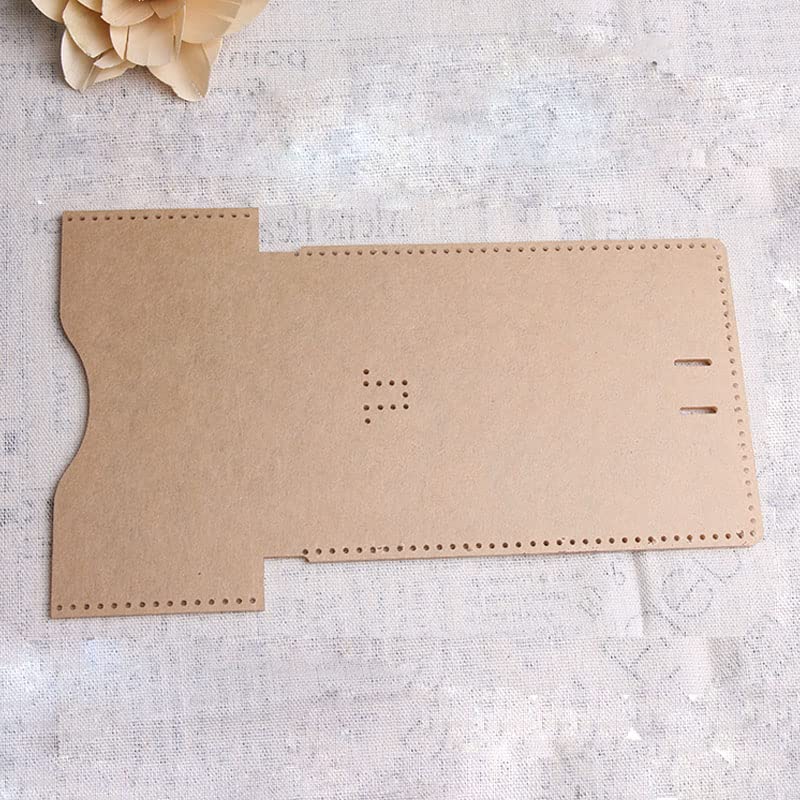 ClearCraft Wallet Pattern Tool Set, 4 Templates, Transparent Acrylic