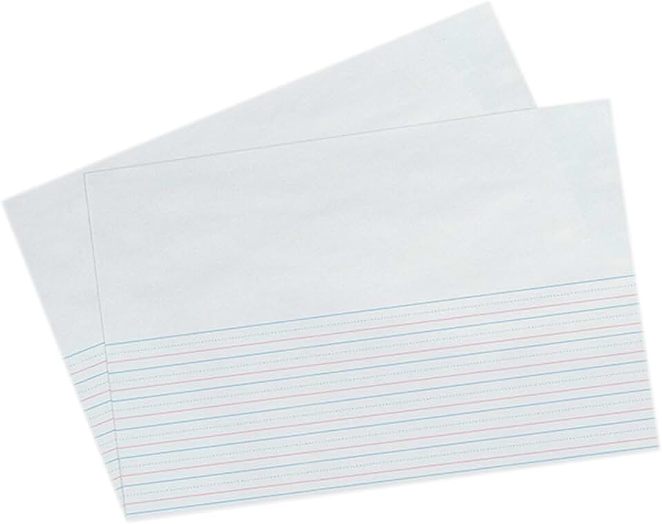 Picture story paper, 10.5" x 8", white, 250 sheets