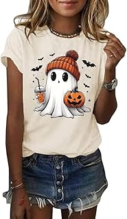 Women’s Skeleton Halloween Short Sleeve Top
