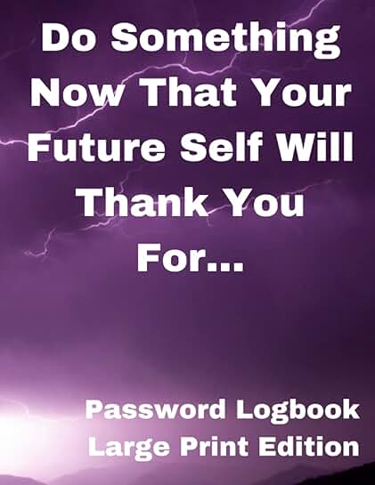Password Logbook for a Better Future
