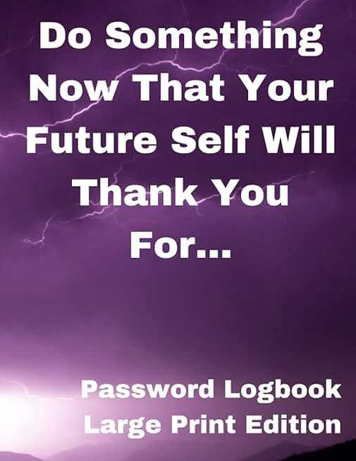 Password Logbook for a Better Future
