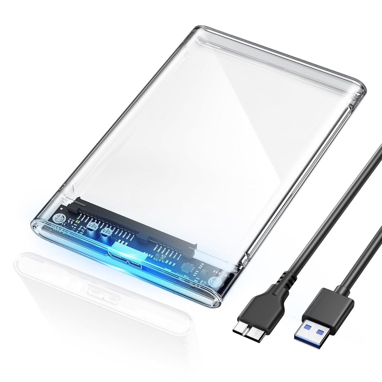 2.5-inch External Hard Drive Enclosure with USB 3.0