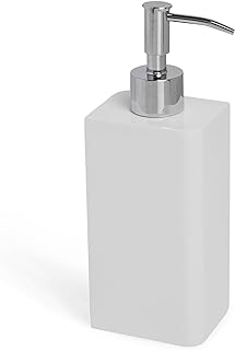 White Lotion Dispenser for Bath Accessories
