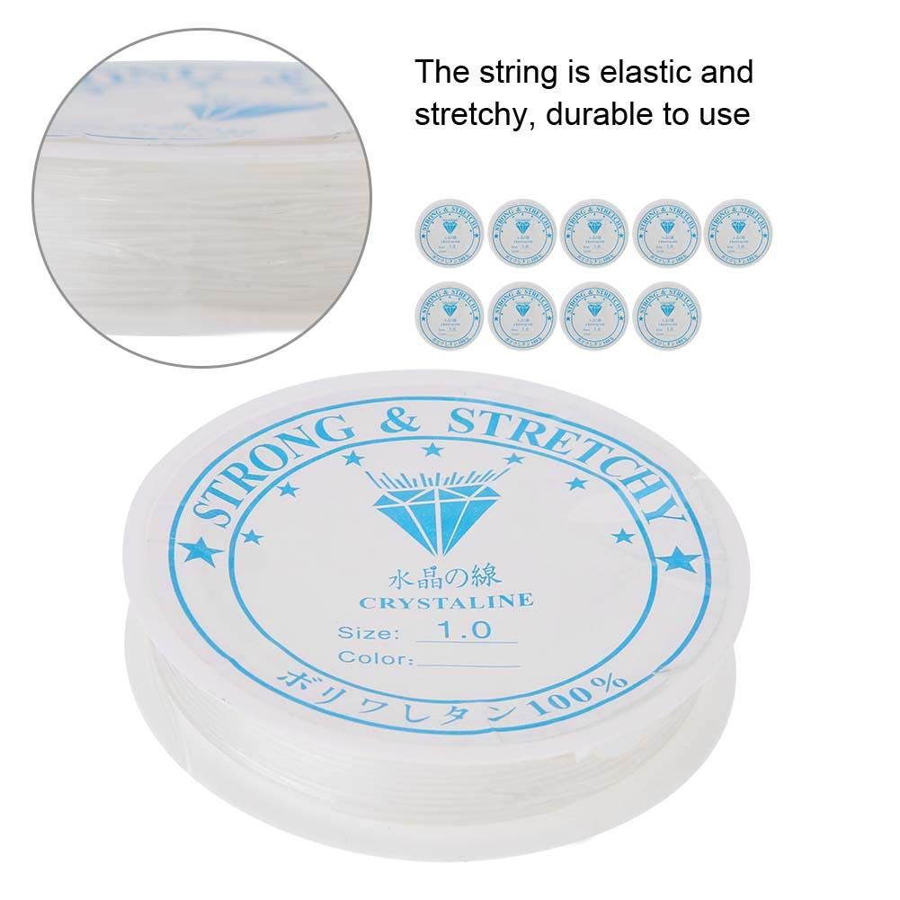 Stretchy Elastic Beading String for Jewelry Making