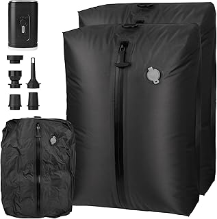 Reusable Travel Vacuum Bags with Pump, 2 Pack