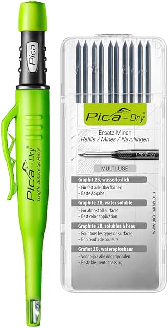 Marker kit with lead case