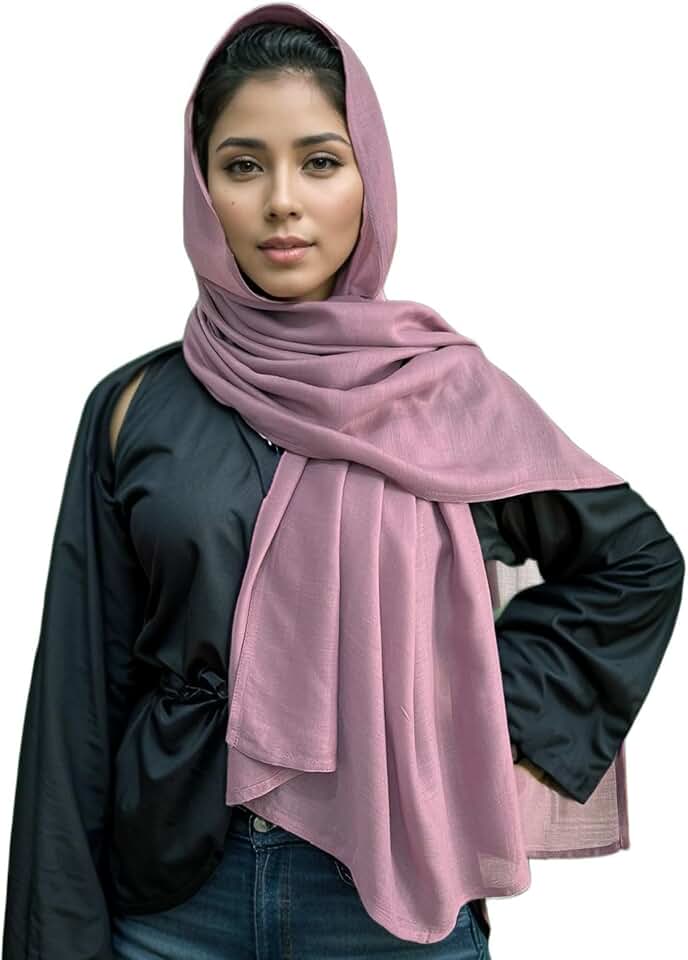 Lightweight Soft Viscose Hijab for Women