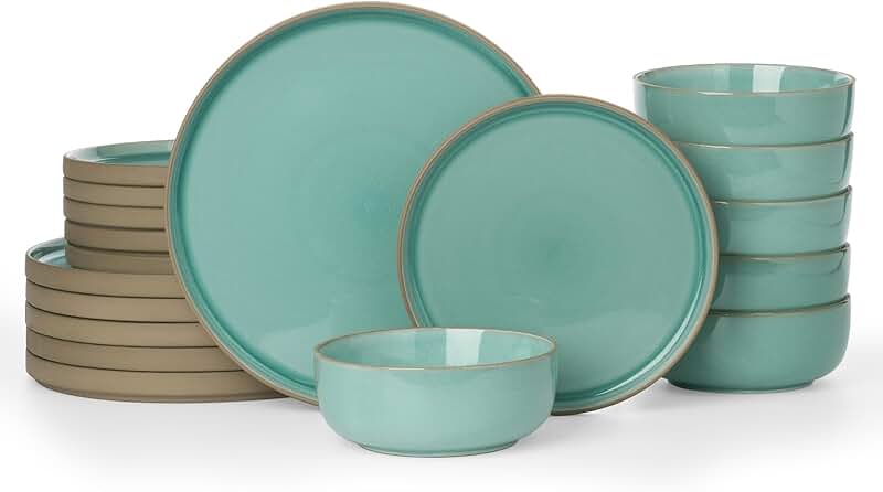 White 39-Piece Dinnerware Set