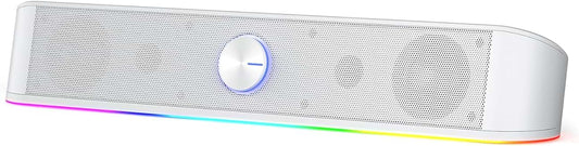RGB Desktop Soundbar with Touch Control and Lighting