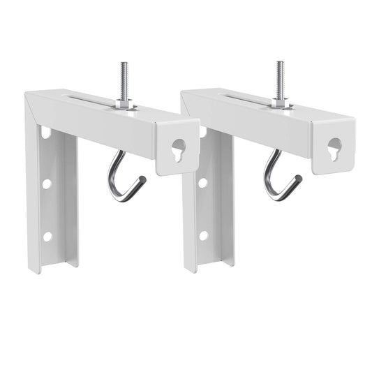 Universal projector screen ceiling and wall mount with adjustable extension