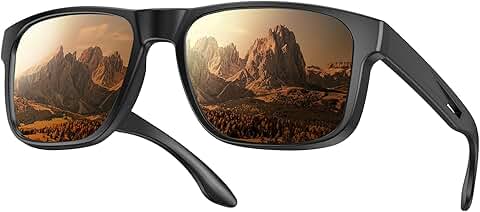 Lightweight Polarized UV400 Sunglasses for Men and Women