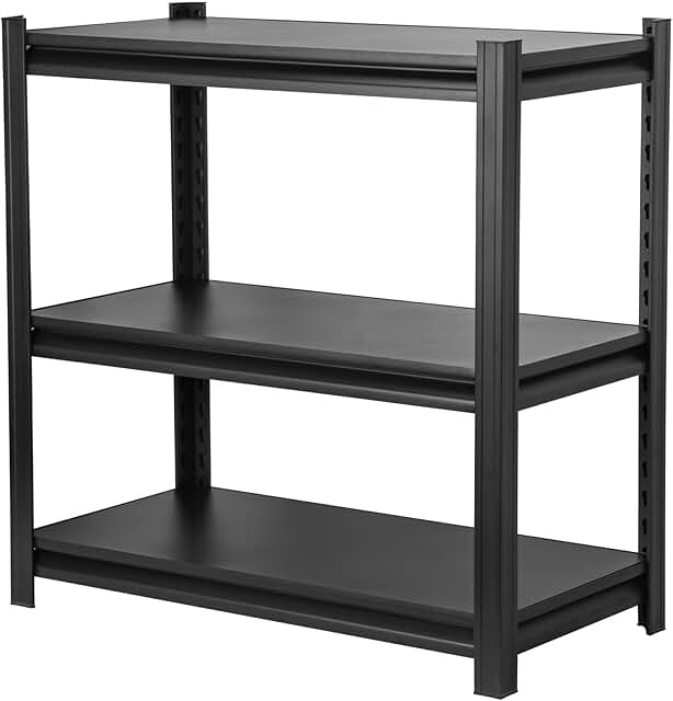 3-Tier Adjustable Heavy Duty Metal Garage Shelving