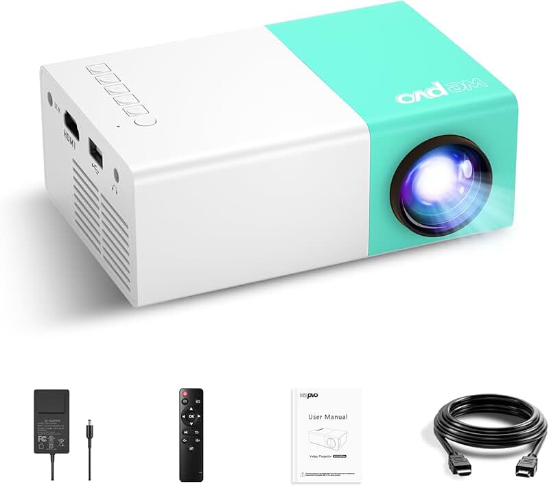 Mini Portable Outdoor Movie Projector for Home Theater