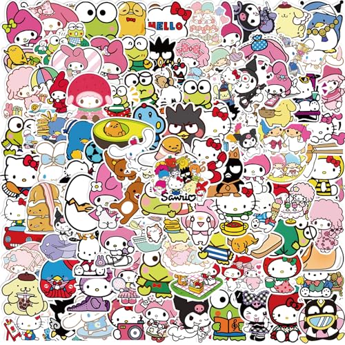 104 Cute Hello Kitty Sticker Pack for Kids and Teens