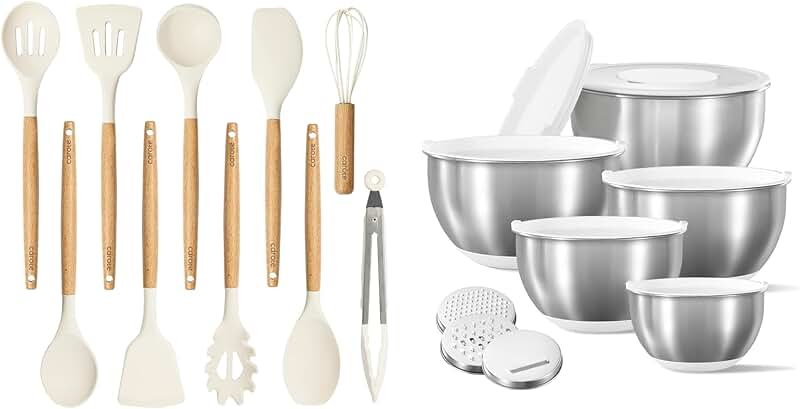 11-Piece Non-Stick Ceramic Cookware Set