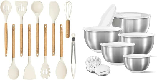 11-Piece Non-Stick Ceramic Cookware Set