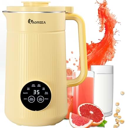 8-in-1 Automatic Nut Milk Maker with Self-Cleaning