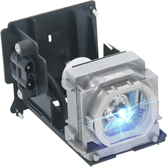Replacement lamp with housing for Mitsubishi projectors