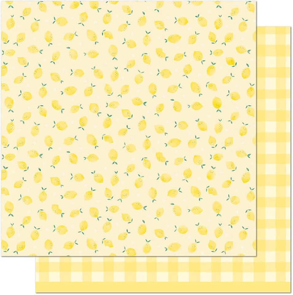 Squeeze The Day 12x12 Patterned Paper Pack