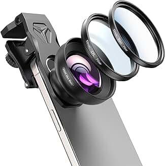 Ultra Macro Lens with CPL and Star Filters for Phones