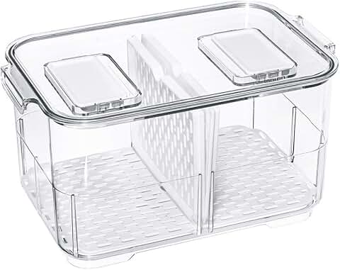 Vegetable and Fruit Storage Containers with Lids