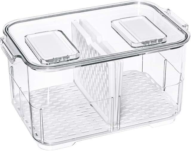 Vegetable and Fruit Storage Containers with Lids