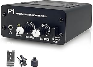 Portable In-Ear Monitor System with Amp and Panning