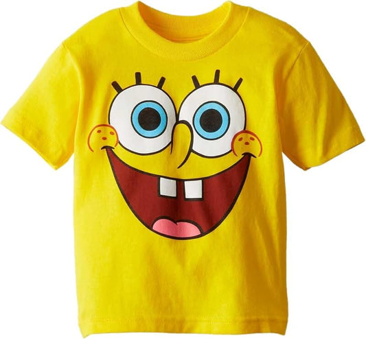 Toddler Boys' Yellow Spongebob Tee Shirt