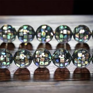 Large New Zealand Abalone Beads, 14mm, 28 Pieces
