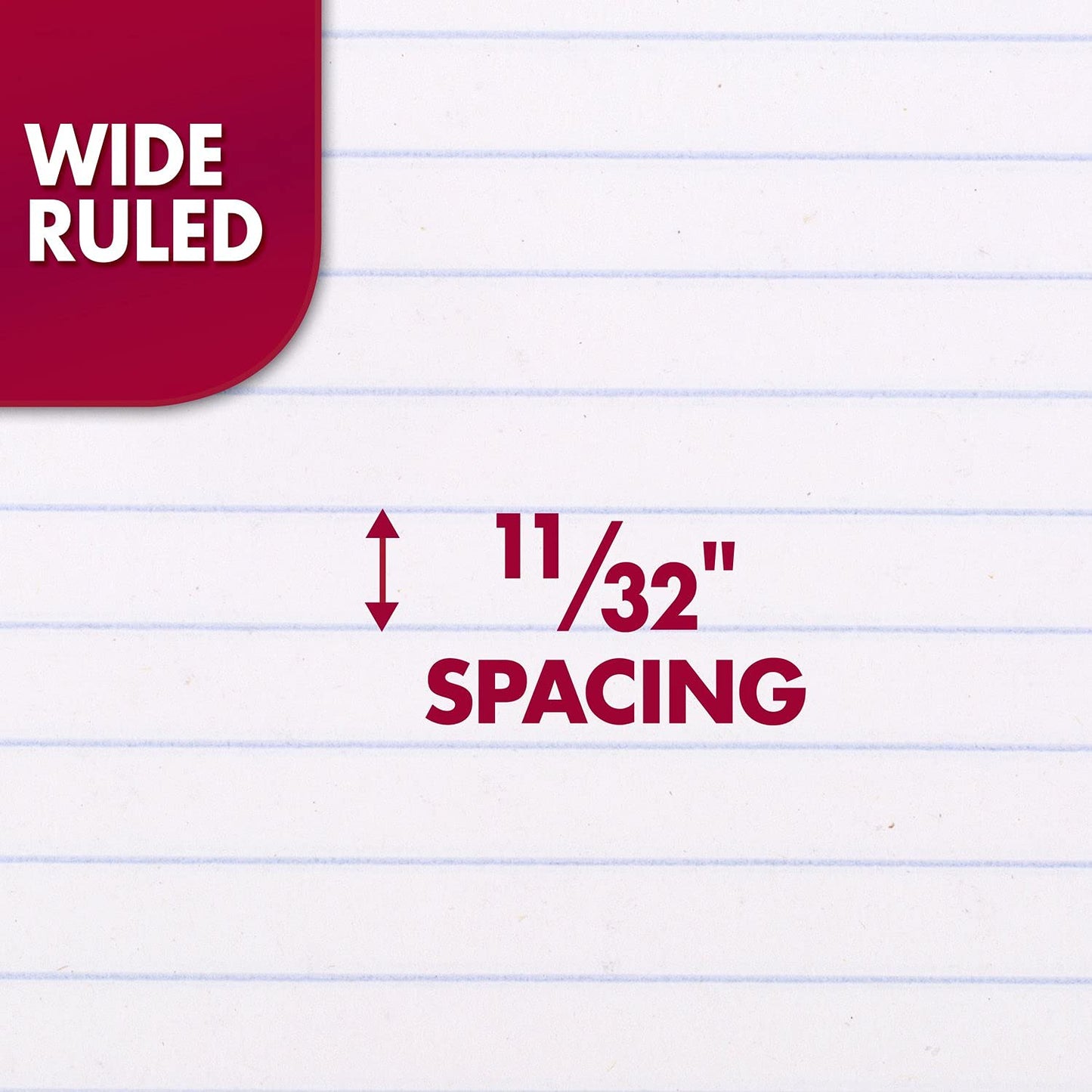 12 Wide Ruled Composition Notebooks, 7.5" x 9.75"