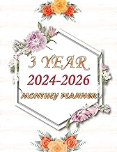 2024-2026 Monthly Planner with Daily To-Do List