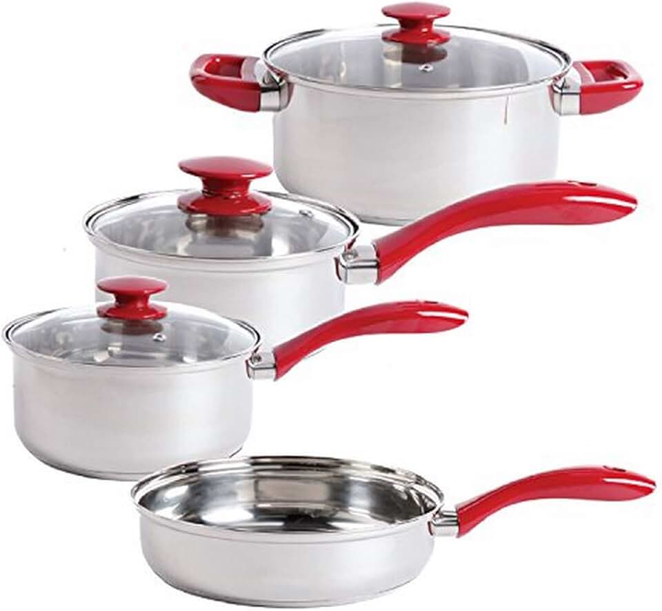 7-Piece Stainless Steel Cookware Set