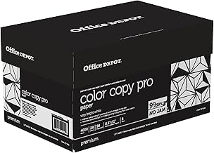 Color Copy Paper, 8.5 x 11 inches, 28 lb, 500 sheets