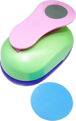 3-Inch Circle Paper Punch for Crafts and Scrapbooking