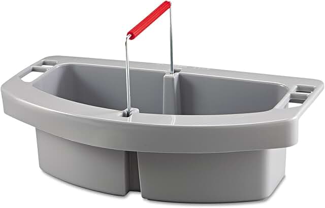 Gray Maid Caddy for Cleaning Tools and Supplies