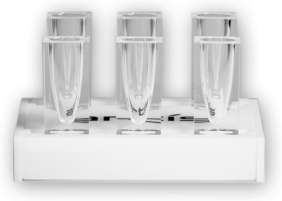 6 Brush Holder and Displayer for Makeup Brushes