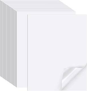Printable Matte Sticker Paper, 300 Sheets, Letter Size