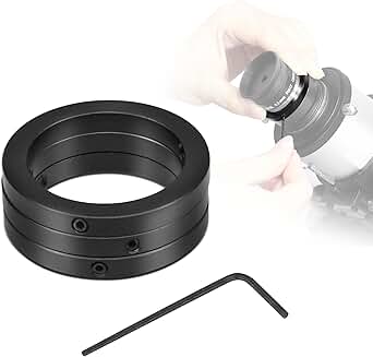 Set of three 1.25-inch telescope eyepiece rings